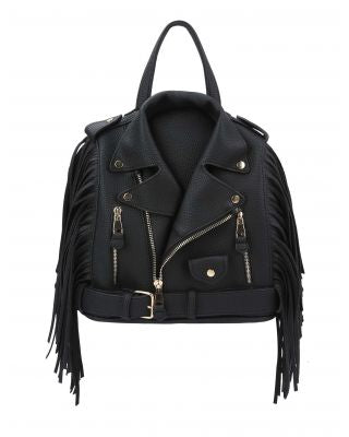 Black Motorcycle Purse (Adult)