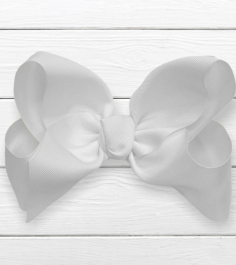 Solid Color Jumbo Hair Bows