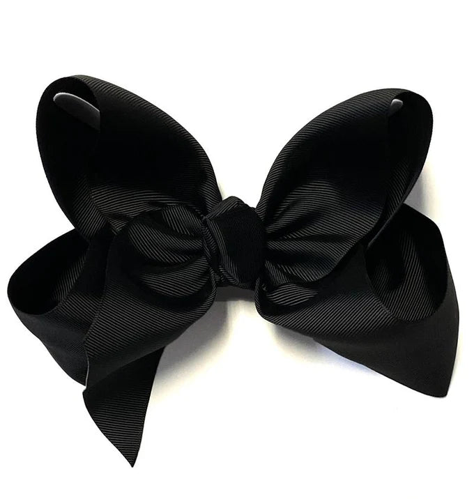 Solid Color Jumbo Hair Bows
