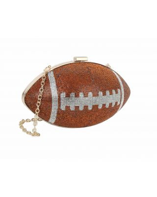 Brown Football Purse (Adult)
