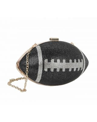 Black Football Purse (Adult)