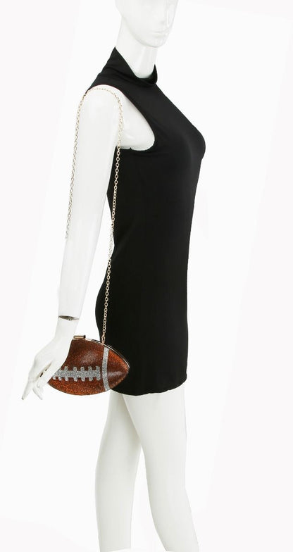 Black Football Purse (Adult)