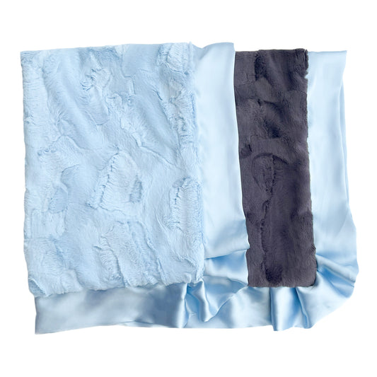 Classic Baby Boy Navy Cuddle Blanket