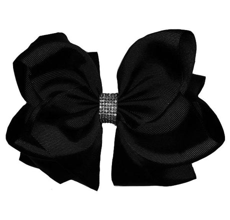 6.5 in Rhinestone Bows