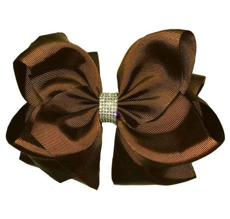 6.5 in Rhinestone Bows