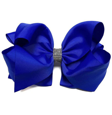 6.5 in Rhinestone Bows