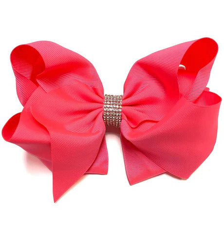 6.5 in Rhinestone Bows